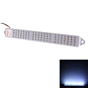 5W 84-LED Bianco freddo 500lm Luce LED Tube Lampada di emergenza (12V)
