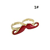 Gold Plated Bread Shape Alloy Ring