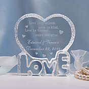 Personalized "Love" Wedding Cake Topper