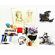 2 ametralladoras tatuaje Iron Kit para el revestimiento y sombreado