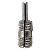 Cilíndrica com fenda Tattoo Grip Aço Inoxidável