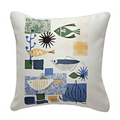 fantasia oceano imprimir fronha decorativo