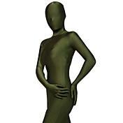 Ejército Verde Spandex Lycra Zentai traje