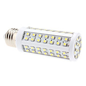 E27 5.5W 96x3528 SMD 450-500LM 6000-6500K Natural White Light LED Corn Bulb (220-240V)