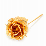 magnifique feuille d'or 24 carats rose