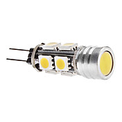 G4 3.5W SMD 9x5050 250-270lm 3000-3500K Warm White Light Bulb Milho LED (12V)