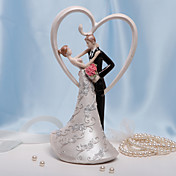 "Kann nicht bewegen meine Augen vor euch" Wedding Cake Topper
