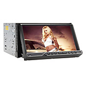 7 tommers 2DIN Car DVD Player (Support GPS, Bluetooth, TV, RDS, iPod)