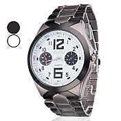 Men's Alloy Analog Quartz Wrist Watch (Grey)