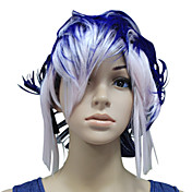 Capless Mixed Color Party Wig