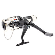 LangBao Aluminum Graphite Body / Ball Bearing Drive / Multi-Drag System Spinning Reel (sort + Guld)
