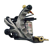 Wire Cutting Damascus Steel Tattoo Machine Gun Liner and Shader
