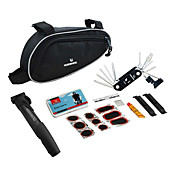 14-in-1 Folding Roestvrij Bicycle Repair Set met Tool Zak En Pomp 21255