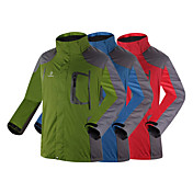 INBIKE Série 100% Polyester + Tissu polaire coupe-vent manches longues Homme Maillot de cyclisme (2 PCS) IO901
