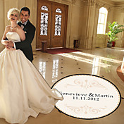 Personalized Chic Pattern Wedding Dance Floor Decal (More Colors)