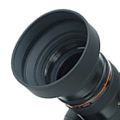 Lens Hood 52 milímetros de borracha para grande angular, Standard, Lente