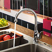 Sprinkle® por LightInTheBox - centerset única alça de bronze torneira da cozinha-acabamento cromado