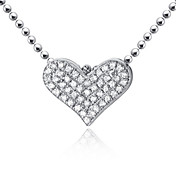 Splendida Platinum 18K con la collana diamante delle donne