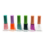 Regular Shining color de esmalte de uñas No.1-6 (4 ml, 6PCS)