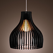 60W Luz Comtemporary colgante de acrílico con una luz 3 - Selección de color