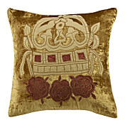 Patchwork poliéster fronha decorativa