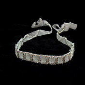 Elegant Satin/Alloy With Rhinestone Women's Headbands