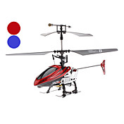 4-kanals gyro radiostyring helikopter (model: 346 blå / rød)