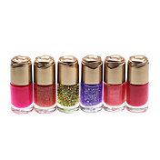 Regular exquisito esmalte de uñas No.1-6 (4 ml, 6PCS)