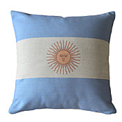 bandeira argentina algodão fronha decorativo