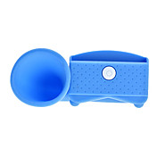 Portable Lovely Horn-Shaped Stand with Music Loud-Speaker Amplifier for iPhone 5(Assorted Colors)