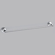 Chrome Finish Contemporary Style Messing Wall Mounted Tuchstäbe