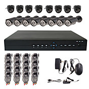 16 kanaals CCTV Home Security System met 8 Outdoor Sony CCD Camera & 8 Indoor Sony CCD Camera