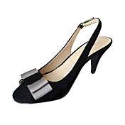 Suede Stiletto Heel Peep Toe With Flower Party / Evening Shoes