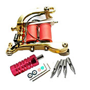 Cast Iron Hand-assembled 10 Wraps Tattoo Machine Gun Liner and Shader