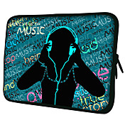 Music Pattern 7"/10"/13" Laptop Sleeve Case for MacBook Air Pro/Ipad Mini/Galaxy Tab2/Sony/Google Nexus 18207