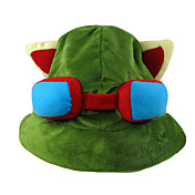 cosplay sombrero inspirado en League of Legends rápido explorador teemo