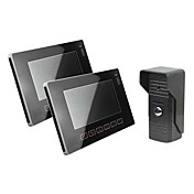 9"Color Video Door Phone Intercom, with SD Card Picture Record,Taking Photo(1 Camera To 2 Monitor)