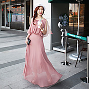 Chiffon Beach Women's Maxi Dress