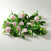 2m (6.5ft) mooi licht roze roos wijnstok decoratie