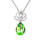 Beautiful Alloy With Crystal Women's Necklace (More Colors)