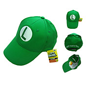 cosplay tapa inspirada en super mario luigi verde