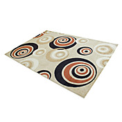 Acrílico copetudo polipropileno Geometric Area Rug