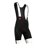 Santic 82% nylon 18% spandex ermeløs profesjonell sykling bib shorts med myk 6d pad c05031