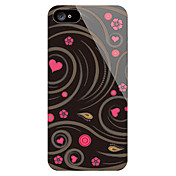 Heart-Shape Design Front and Back Sticker for iPhone 5