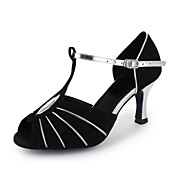 Customized Women's Suede T-Strap Latin / Ballroom Dance Shoes