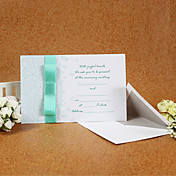 Diseño floral invitación de la boda (juego de 50)