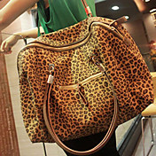 Damemode Leopard skuldertaske