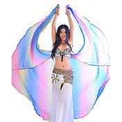 Dancewear Performance Tulle colorida danza del vientre velo