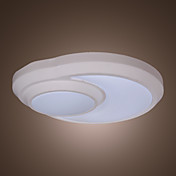 White Ceiling Light with 1 Light