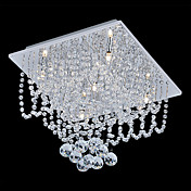 Crystal Beaded Ceiling Light with 5 Lights in G4 Base